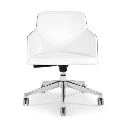 Chaise de bureau contemporaine - MARLÈNE 200W - RICCARDO RIVOLI Design - d'intérieur / en tissu / en bois