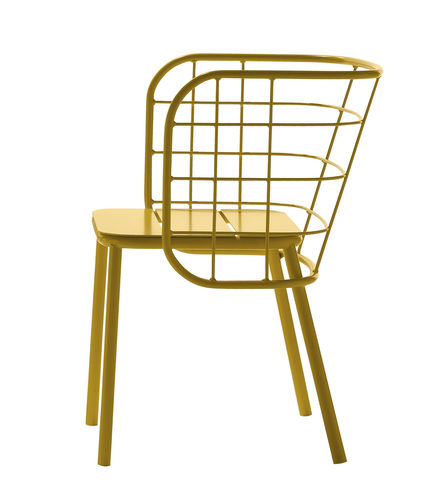 Chaise contemporaine - JUJUBE SP - CHAIRS & MORE - d'intérieur / d'extérieur / en tissu