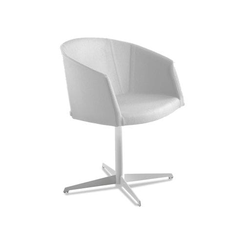 Chaise contemporaine - SO CHIC 3P - CHAIRS & MORE - d'intérieur / en tissu / avec piètement en acier