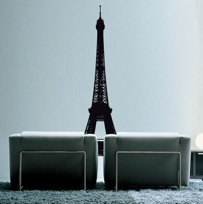 Sticker mural pays - THE EIFFEL TOUR - Paristic - ville