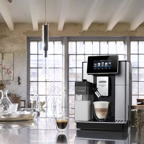 Machine à café expresso - ECAM610.55.SB - De'Longhi - professionnelle / tout automatique / à 1 groupe