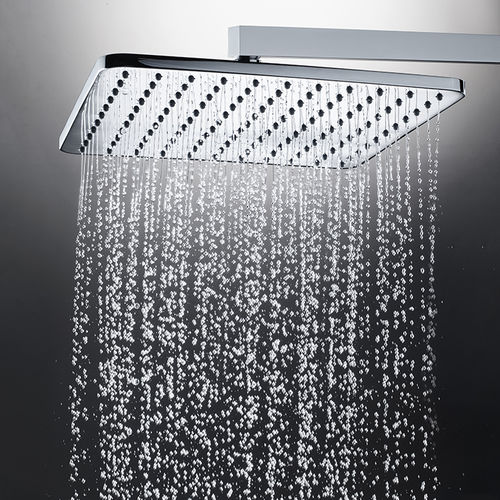 Pommeau de douche mural - H69598H - BOSSINI - carré / pluie