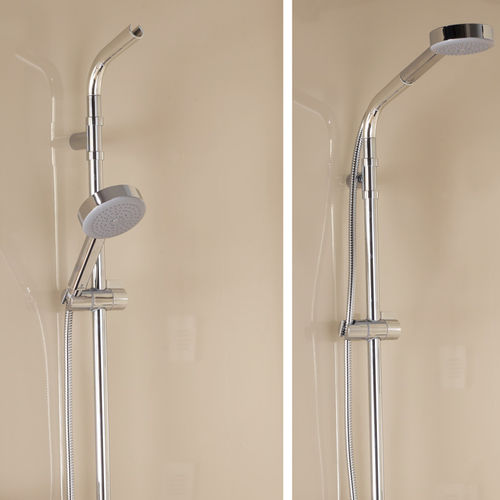 Set de douche mural - DA4002-2 - BOSSINI - contemporain / avec douche à main / pluie
