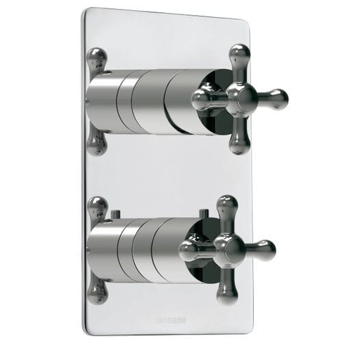 Mitigeur de douche - Z00068 + Z00125  - BOSSINI - mural / thermostatique / en métal