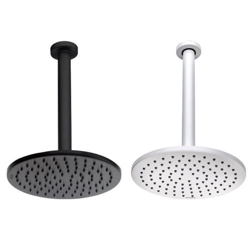 Pommeau de douche de plafond - H30596G_073-045 - BOSSINI - rond / pluie