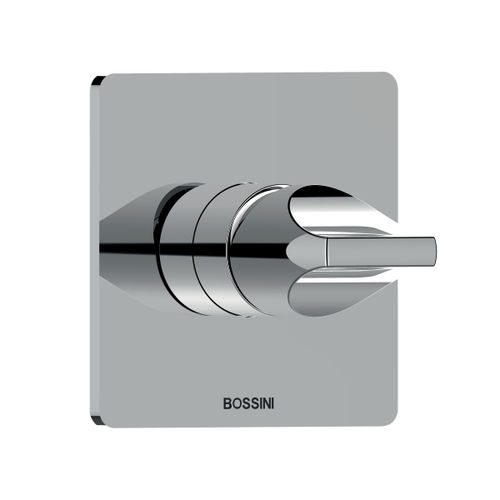 Mitigeur de douche - Z00504+Z00007 - BOSSINI - mural / en métal chromé / 1 trou