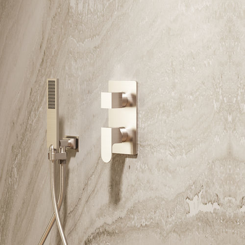 Mitigeur de douche - Z00738 + Z00130 - BOSSINI - mural / à encastrer / mécanique