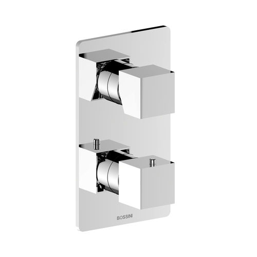 Mitigeur de douche - Z00061 + Z00125 - BOSSINI - mural / thermostatique / en laiton