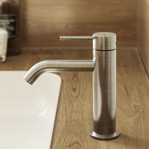 Mitigeur de vasque - INZ201  - BOSSINI - à poser / en acier inoxydable 316L / 1 trou