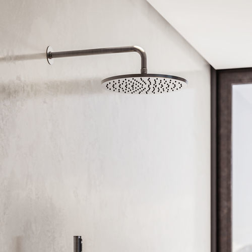 Pommeau de douche mural - INI030 - BOSSINI - rond / pluie