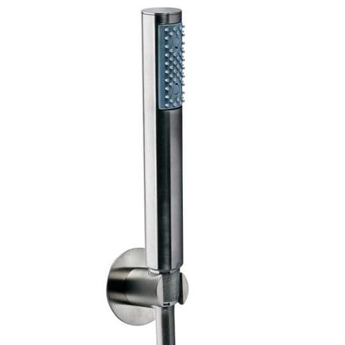 Douchette à main - INC003  - BOSSINI - cylindrique / en acier inoxydable 316L / contemporaine