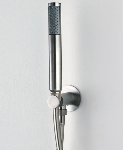 Douchette à main - INC004  - BOSSINI - cylindrique / en acier inoxydable 316L / contemporaine