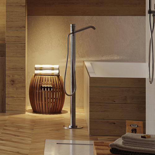 Mitigeur pour baignoire - INL001  - BOSSINI - au sol / en acier inoxydable 316L / 1 trou