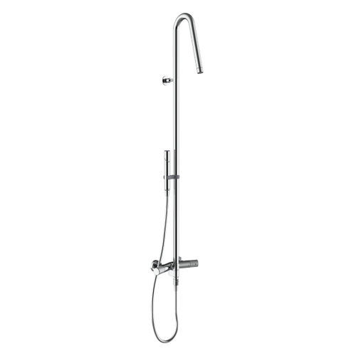 Colonne de douche thermostatique - L90005 - 2 Ways - BOSSINI - murale / contemporaine / avec rail