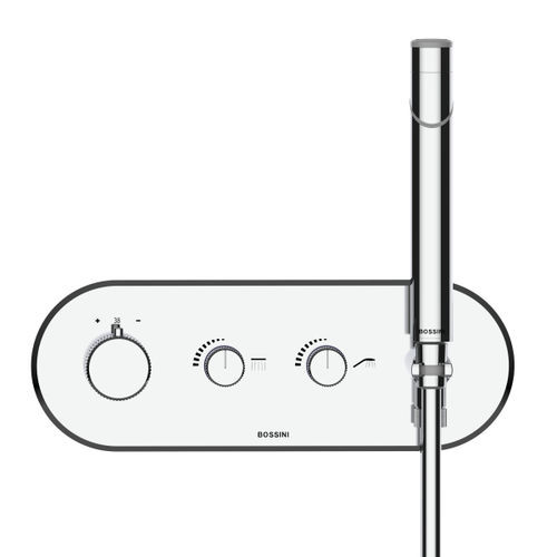Mélangeur de douche - Z00943 - BOSSINI - mural / thermostatique / en zamak