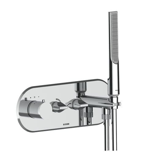 Vanne thermostatique mécanique - Z00618 + Z00135 - BOSSINI - manuelle / pour douche / 2 voies
