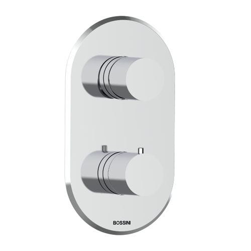 Mitigeur pour douche - Z00222 + Z00125 - BOSSINI - mural / thermostatique / en métal