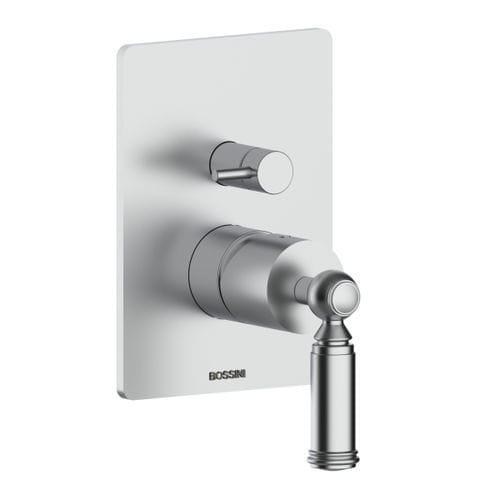 Mitigeur pour douche - Z00069 + Z00009 - BOSSINI - mural / mécanique / en métal