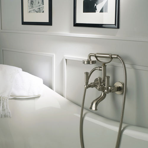 Mélangeur pour douche - Z001103 - BOSSINI - pour baignoire / mural / en laiton chromé