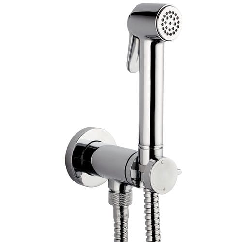 Set de douche encastrable au mur - E37005  - BOSSINI - contemporain / avec douche à main / pluie