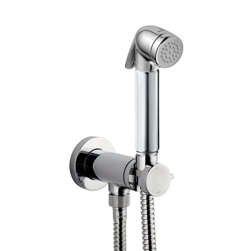 Set de douche encastrable au mur - E37006 - BOSSINI - contemporain / avec douche à main / pluie