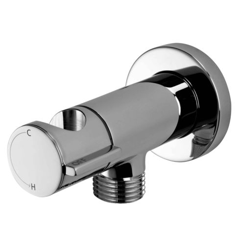 Mitigeur de douche - E37000 - BOSSINI - mural / en métal chromé / 1 trou