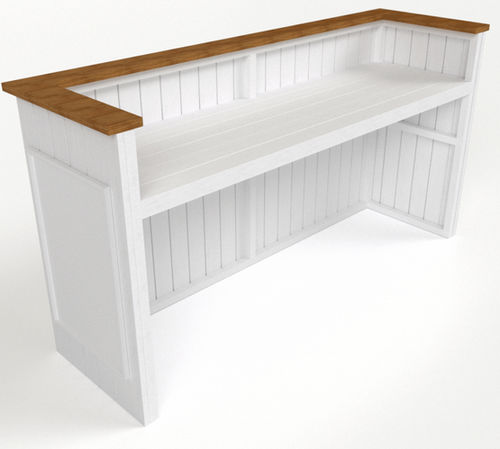 Comptoir de bar - VARADERO - Serenite Luxury Monaco - en bois / droit / d'extérieur