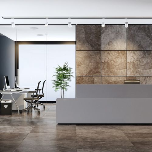 Panneau décoratif de revêtement - FIBRALUX MR GREY MERCURY - Unilin Panels - mural / pour agencement intérieur / à grande résistance
