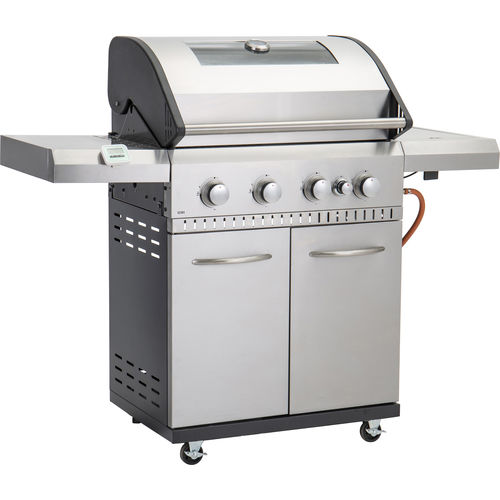 Barbecue à gaz - 12101 - Landmann - sur roulettes / en métal / avec rangement