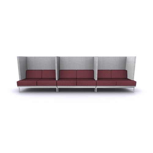 Canapé modulable - TWENTY L_MEDIUM - Moschella Sedute Srl - contemporain / en tissu / en mousse de polyuréthane
