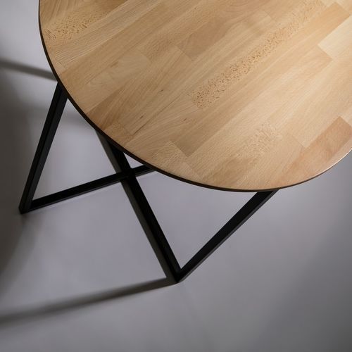 Table basse contemporaine - KUBE C - Moschella Sedute Srl - en bois / avec piètement en acier / rectangulaire