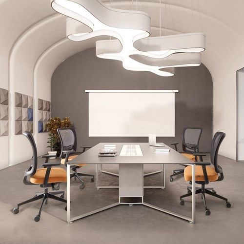 Fauteuil de bureau contemporain - KIVA - Moschella Sedute Srl - en résille / en polyuréthane / en nylon