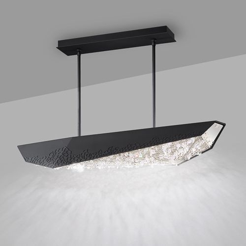 Suspension - GLYPH - Schonbek - en cristal Swarovski® / contemporaine / d'intérieur