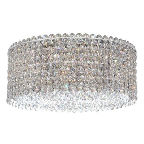 Plafonnier contemporain - MATRIX - Schonbek - rond / en cristal Swarovski® / à incandescence
