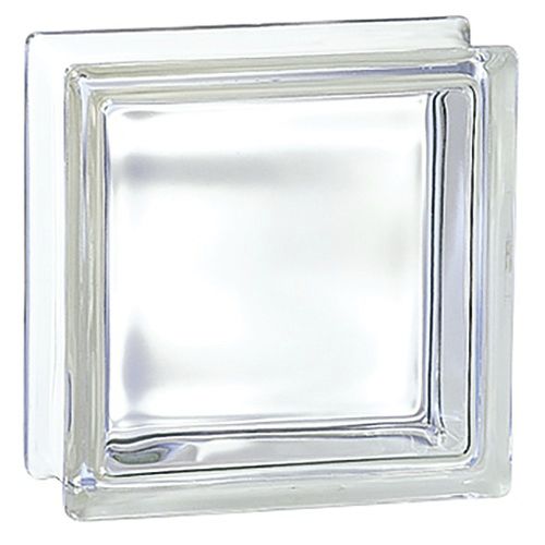 Brique de verre courbée - 60049 - LA ROCHERE - carrée / plate / satinée