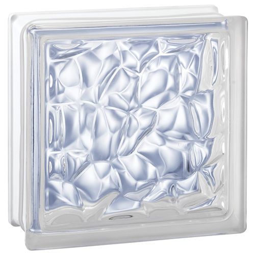 Brique de verre carrée - 60252 - LA ROCHERE - lisse / pour cloison / pour intérieur