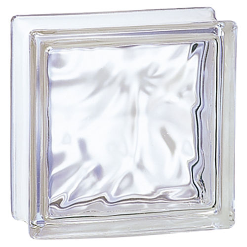 Brique de verre carrée - 60621 - LA ROCHERE - autres formes / satinée / texturée