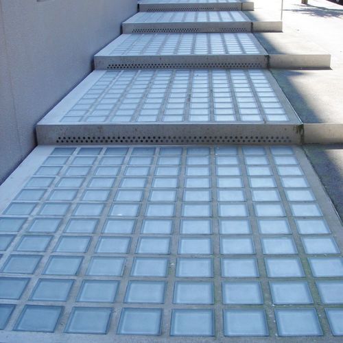 Pavé en verre - 60078 - LA ROCHERE - d'intérieur / d'extérieur / pour entrée