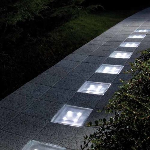 Pavé en verre - LUMI-SOL - LA ROCHERE - pour intérieur / pour extérieur / lumineux