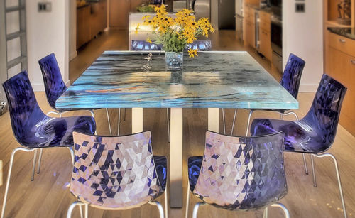 Plateau de table en verre - ThinkGlass