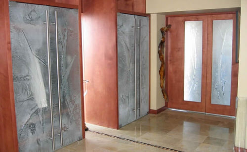 Porte d'intérieur - MAILHOT2 - ThinkGlass - en verre / battante / vitrée