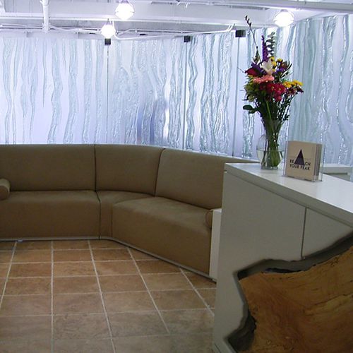 Cloison fixe - ThinkGlass - en verre / professionnelle / transparente