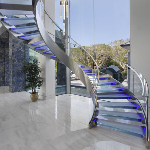Marche en verre - Lini - ThinkGlass - lumineuse (LED)