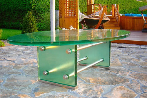 table contemporaine - ThinkGlass