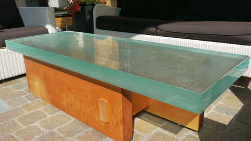 table contemporaine - ThinkGlass