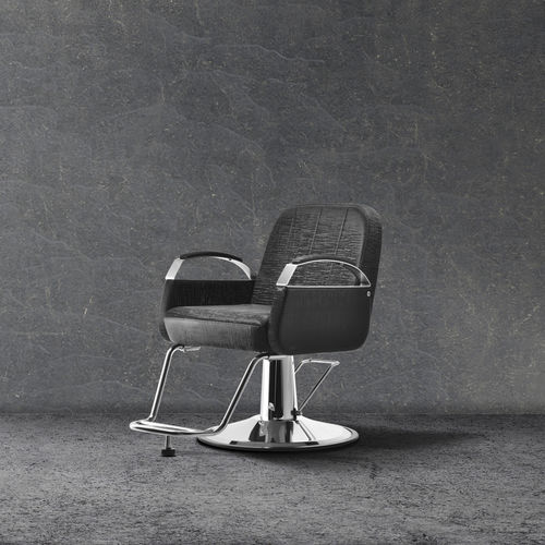 Fauteuil de coiffure en velours - MONARCH  - Taiwan Proud Chairs - avec repose-pieds / avec pompe hydraulique / professionnel