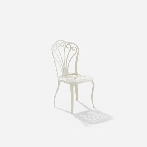 Chaise de jardin classique - Armonia - Omnia Selection - FAST SPA - d'extérieur / en aluminium peint / avec piètement en aluminium peint