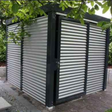 Cabine préfabriquée à usage technique - Carport-Schmiede GmbH & Co. KG - sur mesure / modulaire