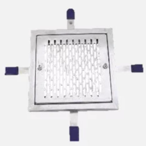 Grille de siphon pour passerelle industrielle - LI-QA2505 - Lumiartecnia Internacional - pour établissement public / en acier inox