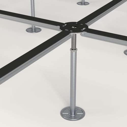 Structure pour plancher technique en métal - S18 - DINOR - à haute résistance / d'intérieur / réglable